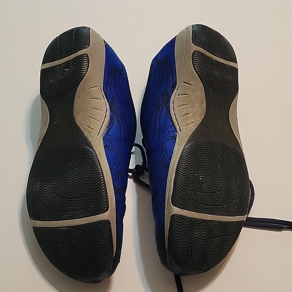 Dansko Blue and Black Tennis Shoes, Size 10 Or 41 US